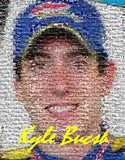 Amazing Kyle Bucsh NASCAR Montage LIMITED EDITION , Racing-NASCAR - n/a, Final Score Products
 - 1