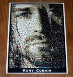 Amazing Rock & Roll Nirvana Kurt Cobain montage 1 of 25 , Concert Memorabilia - n/a, Final Score Products
 - 1