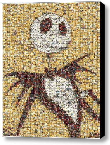 Framed Jack Skellington The Nightmare Before Christmas9X11 post card Print w/COA , Other - n/a, Final Score Products
 - 1