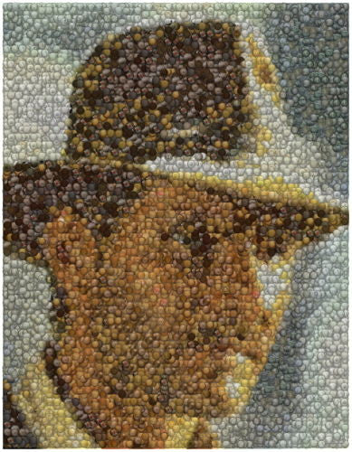 Indiana Jones Treasur Coin Mosaic Print Limited Edition