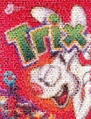 Amazing TRIX Rabbit Cereal Pop Art Montage Only 25 made
