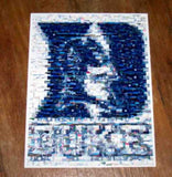 Amazing RARE DUKE Blue Devils Montage 1 of only 25 EVER , College-NCAA - n/a, Final Score Products
 - 1