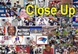 Amazing New England Patriots logo Montage #ed to 25 , Football-NFL - n/a, Final Score Products
 - 2