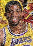 Amazing LA Lakers Magic Johnson Montage numbered to 25 , Basketball-NBA - n/a, Final Score Products
 - 1