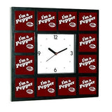 Dr. Pepper I'm a Pepper Clock promo around the Clock with 12 surrounding images , Dr Pepper - n/a, Final Score Products
