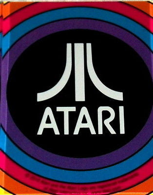 Official Atari Fridge Magnet big 2.5 X 3.5 inches , Video Game Memorabilia - n/a, Final Score Products
