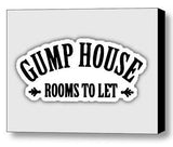 Framed Forrest Gump House Rent Sign Prop Dispaly Piece , Reproductions - n/a, Final Score Products
