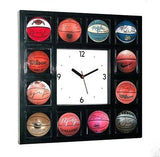 Michael Jordan signed basketball Clock w/12 pictures , Basketball-NBA - n/a, Final Score Products
