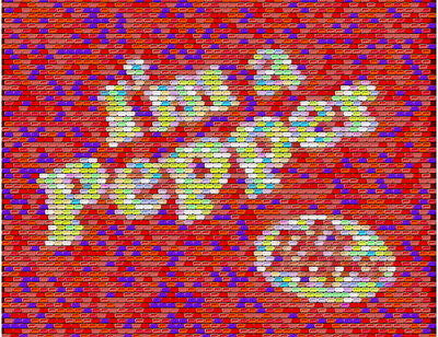 I'm A Dr. Pepper Pez Candy Incredible Mosaic Art Print