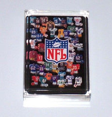 Acrylic NFL retro uniforms Executive Desk Paperweight , Football-NFL - n/a, Final Score Products
