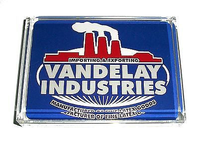 Seinfeld Vandelay Industries Acrylic Executive Display Piece Desk Paperweight