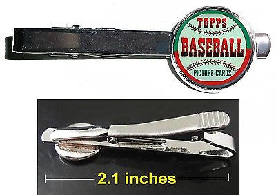 Topps 1952 Wax Pack Baseball Cards Wrapper Tie Clip Clasp Bar Slide Silver Metal , Baseball - n/a, Final Score Products
