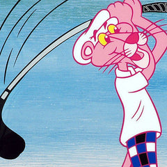 Limited Edition PINK PANTHER Golf Sericel 13X16 COA! , Pink Panther - n/a, Final Score Products
 - 1