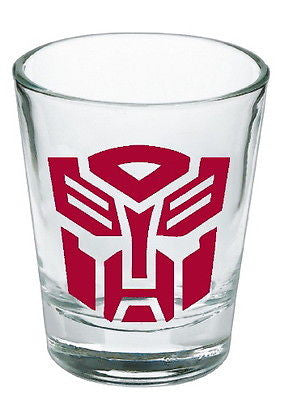 Transformers red Autobot Shot Glass LIMITED EDITION