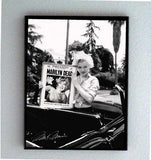 Framed odd weird goth Marilyn Monroe Dead 9X11 inch Limited Edition Art Print , Photographs - n/a, Final Score Products
