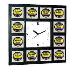 New Nu Grape Soda Sign Clock with 12 pictures , Other - n/a, Final Score Products
