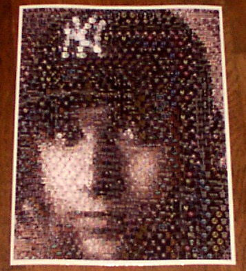 Amazing New York Yankees Derek Jeter b/w Montage #ed