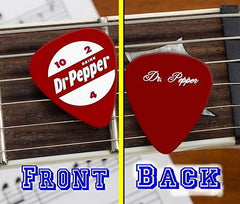 Dr. Pepper Classic Soda Pop 10 4 2 ad Guitar Pick , Dr Pepper - Dr. Pepper, Final Score Products

