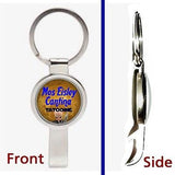 Star Wars Mos Eisley Cantina Band Pendant Keychain silver secret bottle opener , Watches, Jewelry - n/a, Final Score Products

