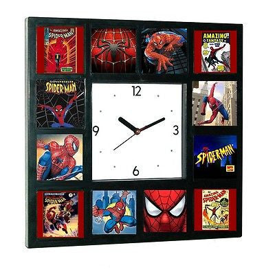 History of Spider-Man TV Show Comics Movies Clock with 12 pictures , Spider-Man - n/a, Final Score Products
