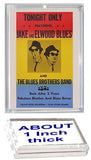 The Blues Brothers Concert Poster Acrylic Display Piece or Desk Top Paperweight , Other - n/a, Final Score Products

