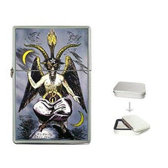 Baphomet Lighter and Tin with COA, new never used , Other - n/a, Final Score Products
