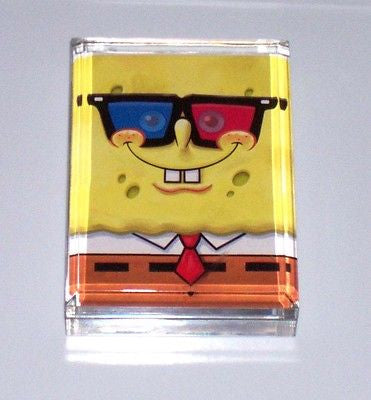 Acrylc Spongebob Squarepants Executive Desk Paperweight