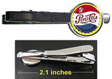 Pepsi Cola retro ad Tie Clip Clasp Bar Slide Silver Metal Shiny , Other - n/a, Final Score Products
