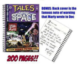 Back To The Future Tales From Space Zombie Comic with Marty Note to Doc Notebook , Reproductions - n/a, Final Score Products
