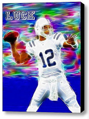 Indianapolis Colts Andrew Luck Framed 9X11 inch Limited Edition Art Print w/COA