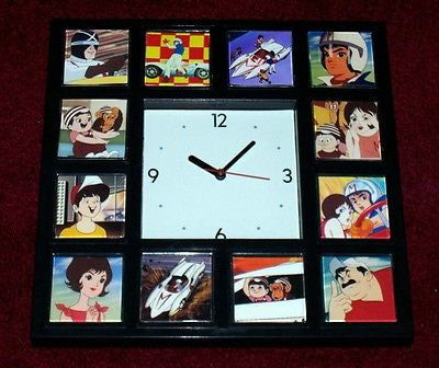 1960s Speed Racer X Trixie Pops Clock with 12 pictures