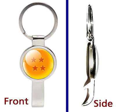 Dragon Ball Z Pendant or Keychain silver tone secret bottle opener , Video Game Memorabilia - n/a, Final Score Products
