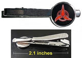 Star Trek Klingon Tie Clip Clasp Bar Slide Silver Metal Shiny , Original Series - n/a, Final Score Products
