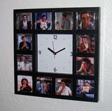 Seinfeld Cosmo Kramer promo Clock with 12 pictures Sienfeld Michael Richards , Watches & Clocks - n/a, Final Score Products
