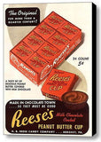 Framed Reese's Peanut Butter Cups Vintage Ad Art Print Limited Edition with COA , Hershey & Reese’s - n/a, Final Score Products
