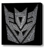 Transformers Decepticon Mosaic INCREDIBLE Framed 8X8 Limited Edition Art w/COA , Other - n/a, Final Score Products
