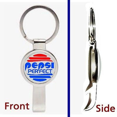 Back To The Future 3 Pepsi Perfect Cola Pendant or Keychain secret bottle opener