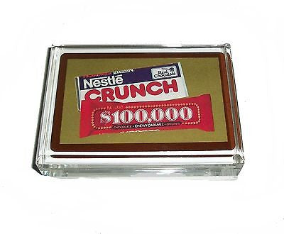 Acrylic Nestle Crunch, $100,000 candy bar Paperweight