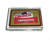Acrylic Nestle Crunch, $100,000 candy bar Paperweight , Merchandise & Memorabilia - n/a, Final Score Products

