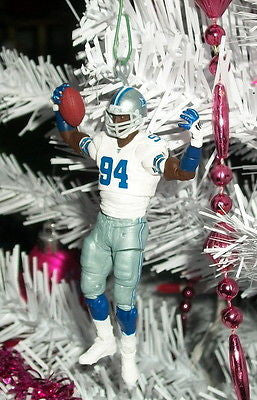 Dallas Cowboys DeMarcus Ware Christmas Holiday Tree Ornament rear view mirror