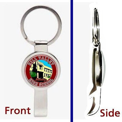 Back To The Future Hill Valley HS Pennant or Keychain secret bottle opener