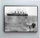 Framed last known picture of RMS Titanic Cruise Ship sailing in 1912 , White Star & Titanic - n/a, Final Score Products
