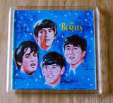 The Beatles Lunchbox circa 1964 Coaster 4 X 4 inches , Novelties - n/a, Final Score Products
