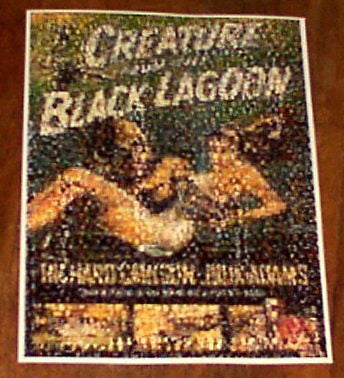 The Creature from the Black Lagoon Movie Poster montage , Other - n/a, Final Score Products
