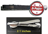 Doctor Dr. Pepper retro 10 4 2 ad Tie Clip Clasp Bar Slide Silver Metal Shiny , Dr Pepper - n/a, Final Score Products
