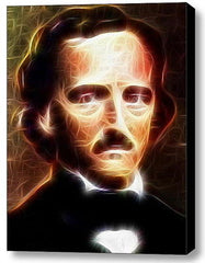 Framed Edgar Allan Poe Magical 9X11 Art Print Limited Edition w/signed COA , Prints - n/a, Final Score Products
