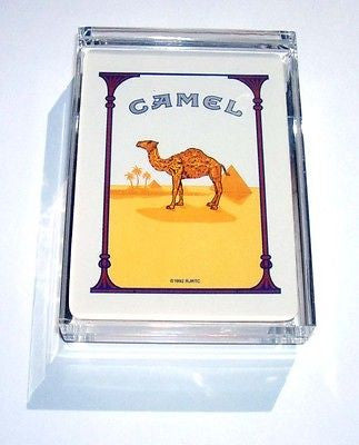 Acrylic classic Camel Cigarettes pack Desk Paperweight