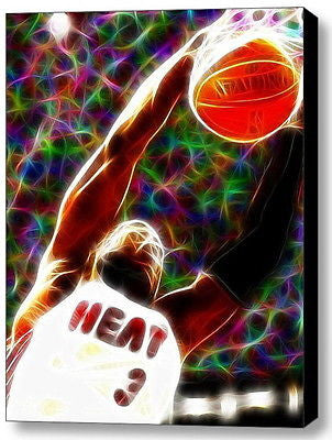 Framed Miami Heat Dwyane Wade Magical 9X11 inch Limited Edition Art Print w/COA
