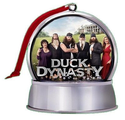 cool NEW Duck Dynasty SnowGlobe Magnet Holiday Tree Ornament