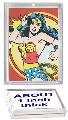 Wonder Woman Acrylic Executive Display Piece or Desk Top Paperweight , Other - n/a, Final Score Products
